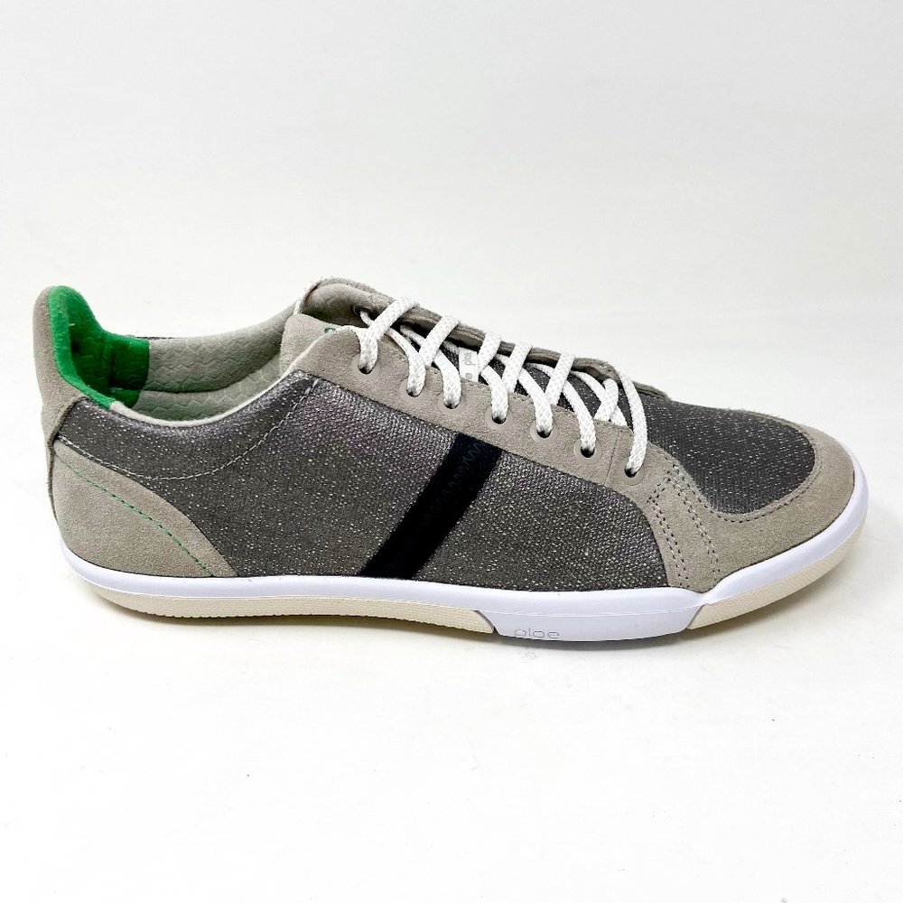 Plae Prospect Stone Gray Mens Suede Casual Sneakers 553010 050